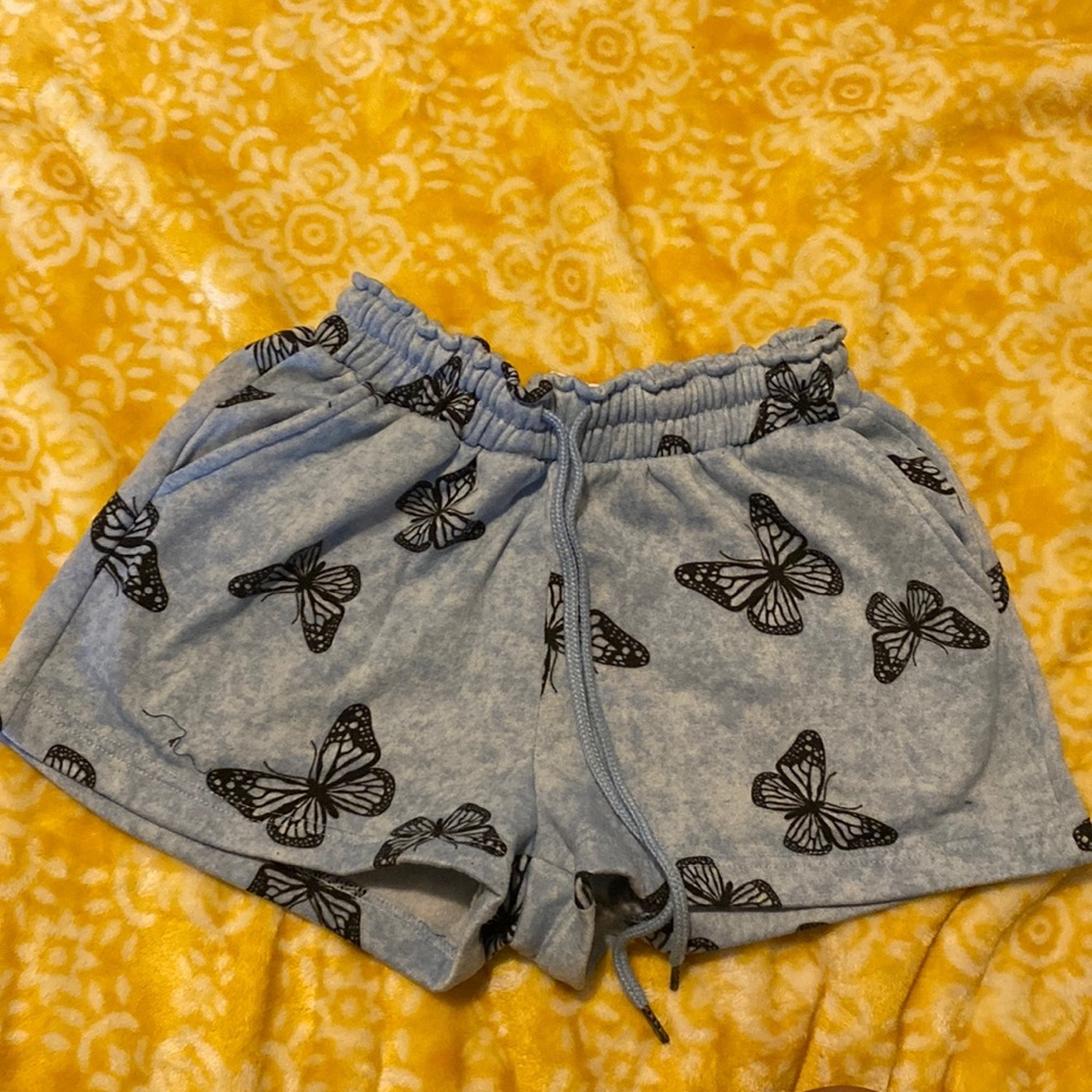 small paper bag like shorts
